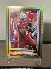 2025 Donruss Optic #111 James Conner Arizona Cardinals Lime Green 23/50