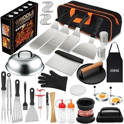 237pcs Griddle Accessories Kit for Blackstone, Perfect Flat Top Grilling Accesso