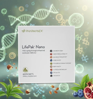 Nu Skin Pharmanex Lifepak Nano, 60 packets, Exp 12/2027 New