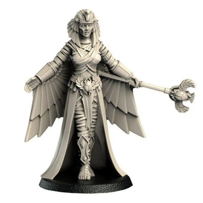 1/24 3D Print Model Kit Mummy Egyptian Queen Fantasy Unpainted