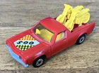 Matchbox Superfast Vintage 1977 Red Holden Pick-Up #60 Motorcycles Diecast Car