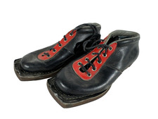 RENNSTEIG Cross Country Ski Boots Retro Bindings Size EU37 US5 UK4 rz 76