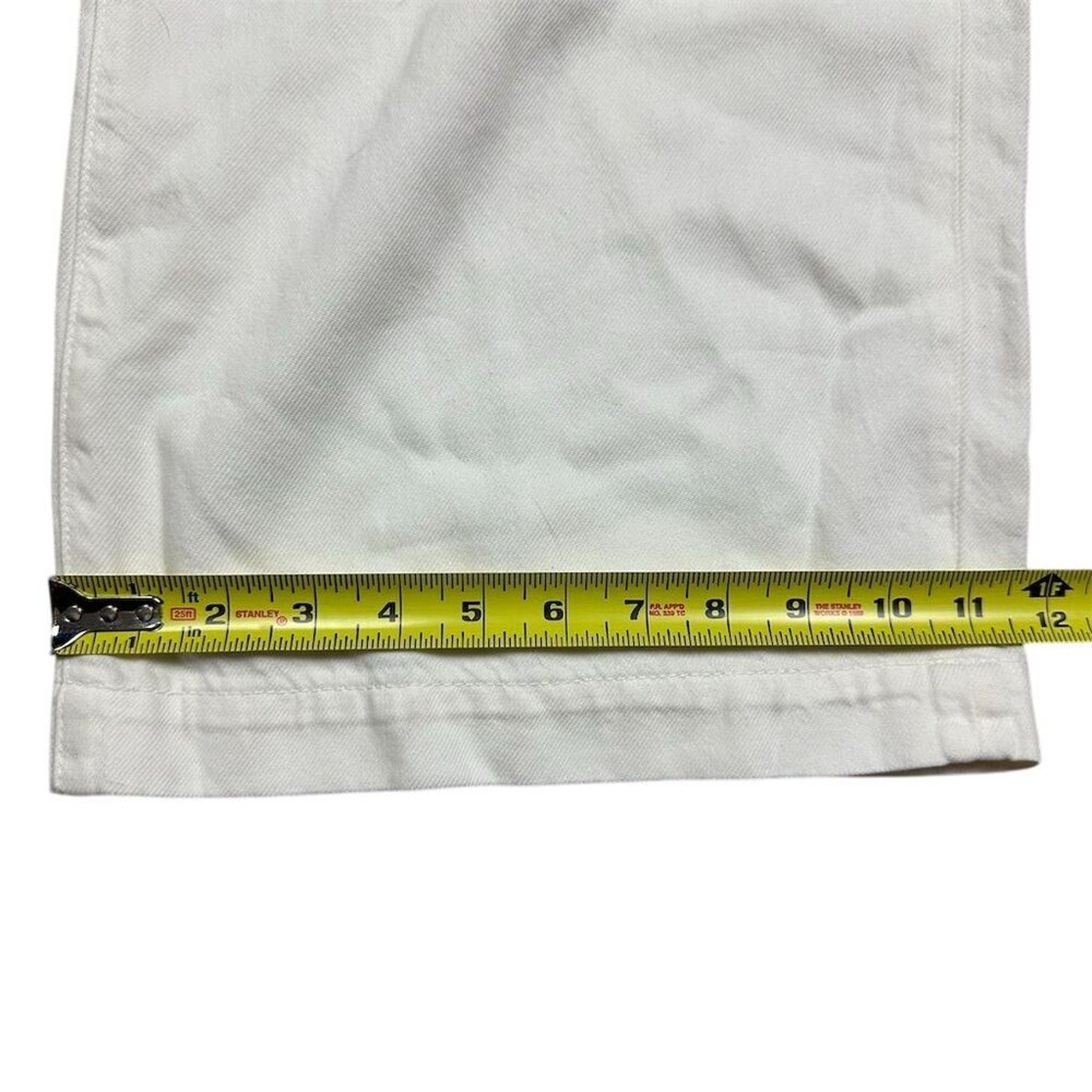 NWT Madewell Women's The Harlow Wide-Leg Jean Airy Denim Trouser Off White 28 thumbnail 12