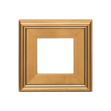 Creative Mark Plein Air Style Frame, Hand Leafed Gold, 8x8-2.75 Wide Moulding...