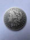 Morgan Silver Dollar $1 Coin 1881 Circulated 0.9 Fineness