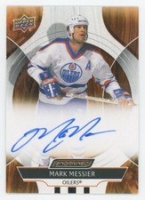 2024-25 Upper Deck Engrained Icons Autograph Mark Messier SSP CA-MM