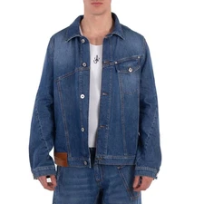 JW Anderson Twisted Denim Jacket, Size Medium