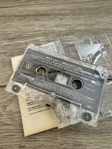 Gold City Quartet Cassette Gold City Live Remastered Gospel Music 1992 Benson - Picture 4 of 6
