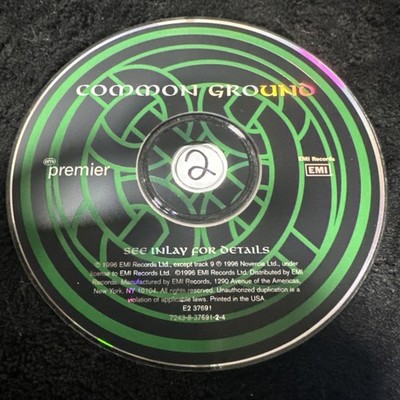 Common Ground Music CD 1996