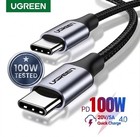 Ugreen 5A 100W Usb Type C to C  Cable Fast Charging Cable PD 3  QC 4.0 Universal