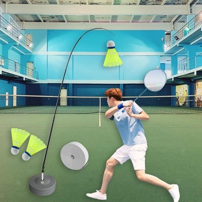 Self Practice Trainer Aid Einstellbares Badminton-Trainingsgerät für