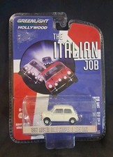 1967 Austin Mini Cooper S 1275 MKI "The Italian Job" 1:64 Car -Greenlight White
