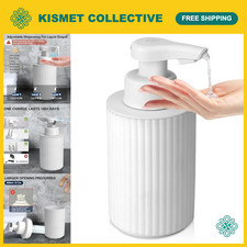 Touchless Automatic Soap Dispenser - 9 oz Rechargeable Liquid Pump, Hands-Free