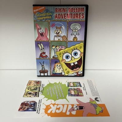 Spongebob Squarepants Bikini Bottom Adventures DVD+Insert Good Condition DVD