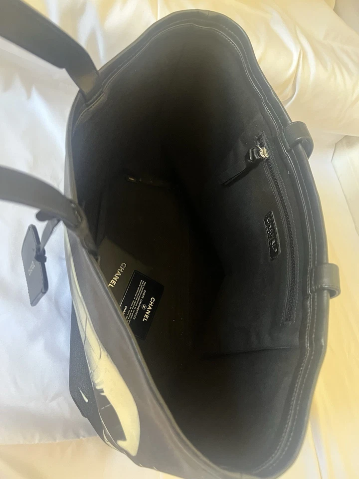 Chanel Zaha Hadid Mobile Art Tote Bag Karl Lagerfeld canvas leather - Image 4 of 4