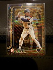 2025 Topps Gilded Collection Chrome Craig Biggio #47 /75 Houston Astros