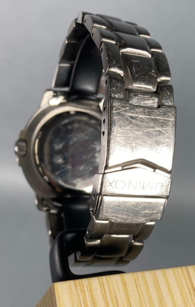 LUMINOX Series 3600 Titanium Watch Black Dial Running | eBay