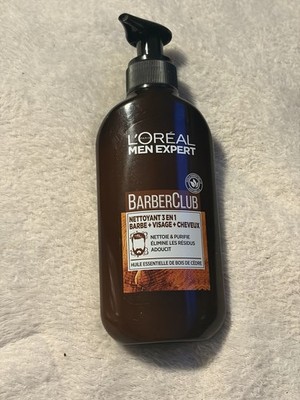 Loreal Men Expert Barber Club Beard Face & Hair Wash 200ml Cedar