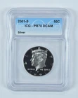 2001-S Kennedy Half Dollar Silver PR70 DCAM ICG *3242