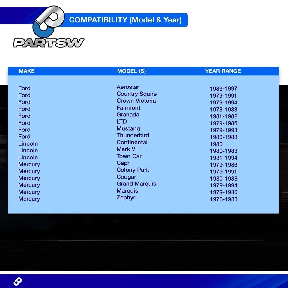 Kit de 2 rótulas inferiores delanteras para Ford Mustang Mercury Zephyr Lincoln Continental Foto 2 de 4