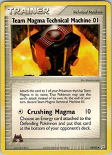 Team Magma Technical Machine 01 Team Magma vs Team Aqua 84/95 Normal LP/NM on eBay