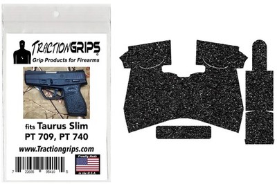 Instant Stipple rough granulated rubber grip tape for Taurus PT 709, 740 Slim