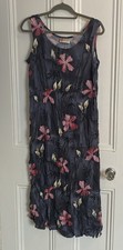 Vintage 90s Hilo Hattie Dress Skirt Hawaiian Tiki Holiday L
