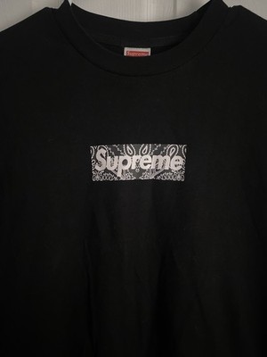Supreme Bandana Box Logo Tee | eBay