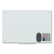 Smead 3970U00-01 Magnetic Glass Dry Erase Board Value Pack, 36 X 24, White