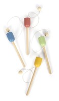 Small Foot Kugelfangspiel Aus Holz, 4Er Set, Geschicklichkeitsspiel (Us Import)