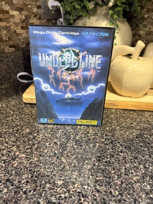 PALSOFT UNDEAD LINE Mega Drive MD SEGA Rare Used Japan Authentic