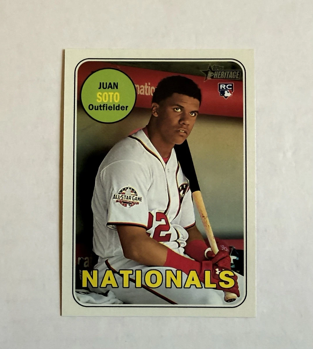 Topps Juan Soto Baseball 2018 Season Sports Trading Cards