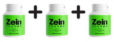 3 x Zein Pharma Natural D-Mannose Powder - 50g (433,00 EUR/kg)
