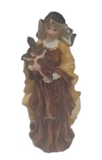 St Therese of Lisieux Holding Baby Jesus Statue Horentine Collection Resin