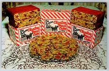 c1960s Fruit Cake Claxton Georgia Vintage Postcard