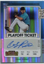 2021 Contenders - CODY POTEET - Autograph Rookie - MIAMI MARLINS #d/18
