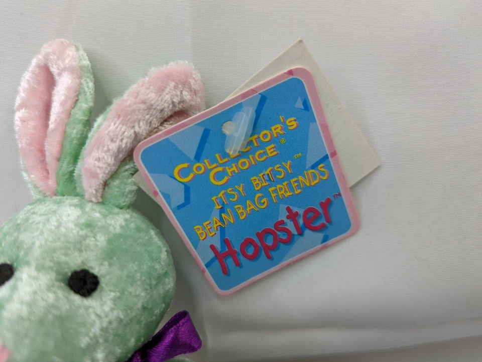 Dan Dee Green Hopster Rabbit Plush Easter Egg 5 Inch Stuffed Animal Toy - Image 3 of 4