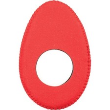 New Bluestar Oval Long Red Ultrasuede Microfiber Eye Cushion 6013 Eyecushion