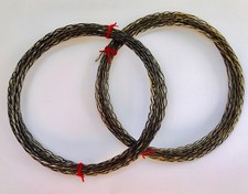 Authentic Blue Spiral Genuine 35 Year-old Tennis Racket Gut