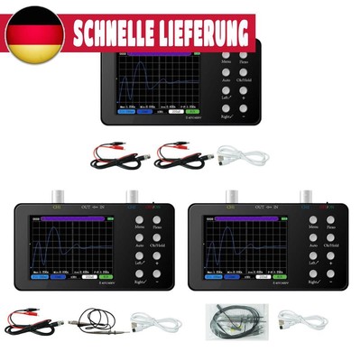SCO2 Handheld Digital Oscilloscope One Key AUTO Dual Channel 20KB Memory Depth