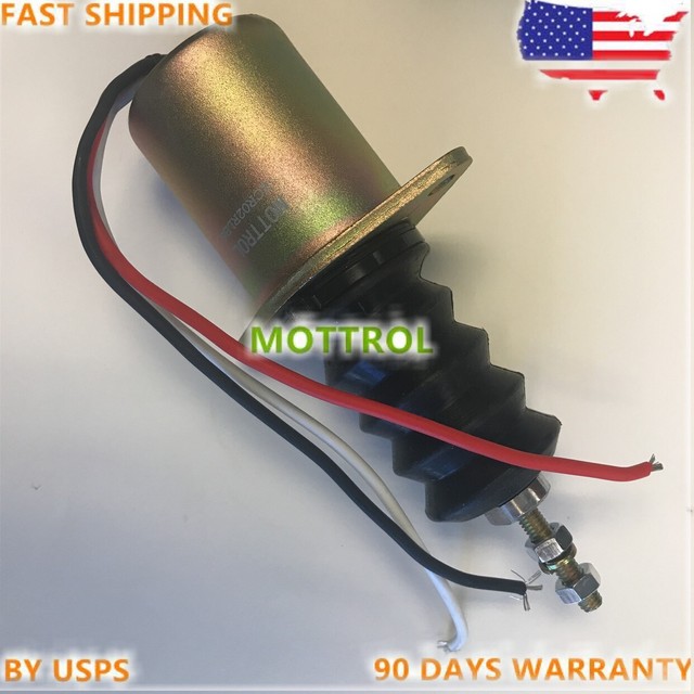 AM124379 Fuel Shut off solenoid FITS John Deere 415 425 455 F915 F925