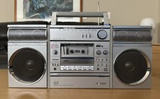 Sanyo C-7 C7 Portable Mini Stereo Component System Boombox - Please Read