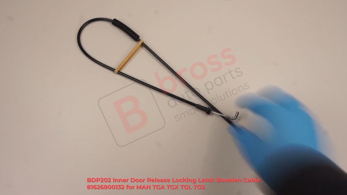 トラ Inner Door Release Locking Latch Bowden Cable 81626800132