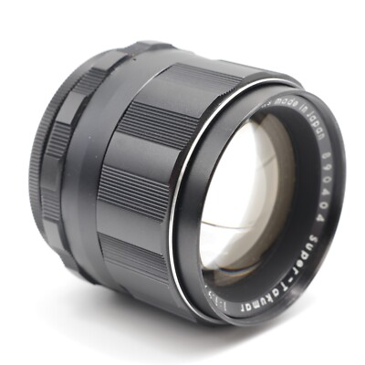 Asahi Pentax Super Takumar 85mm f/1.9 MF Lens M42 w/Caps Filter S