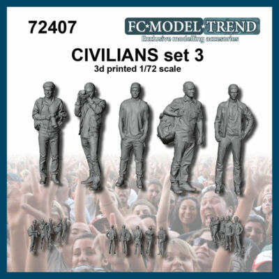 FC Model Trend 1/72 Civilian Vol.3