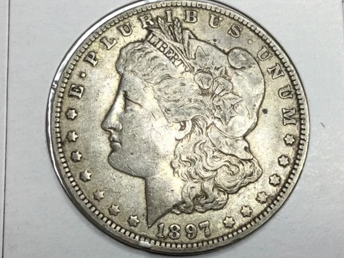 1897-O Morgan Dollar in extra fine