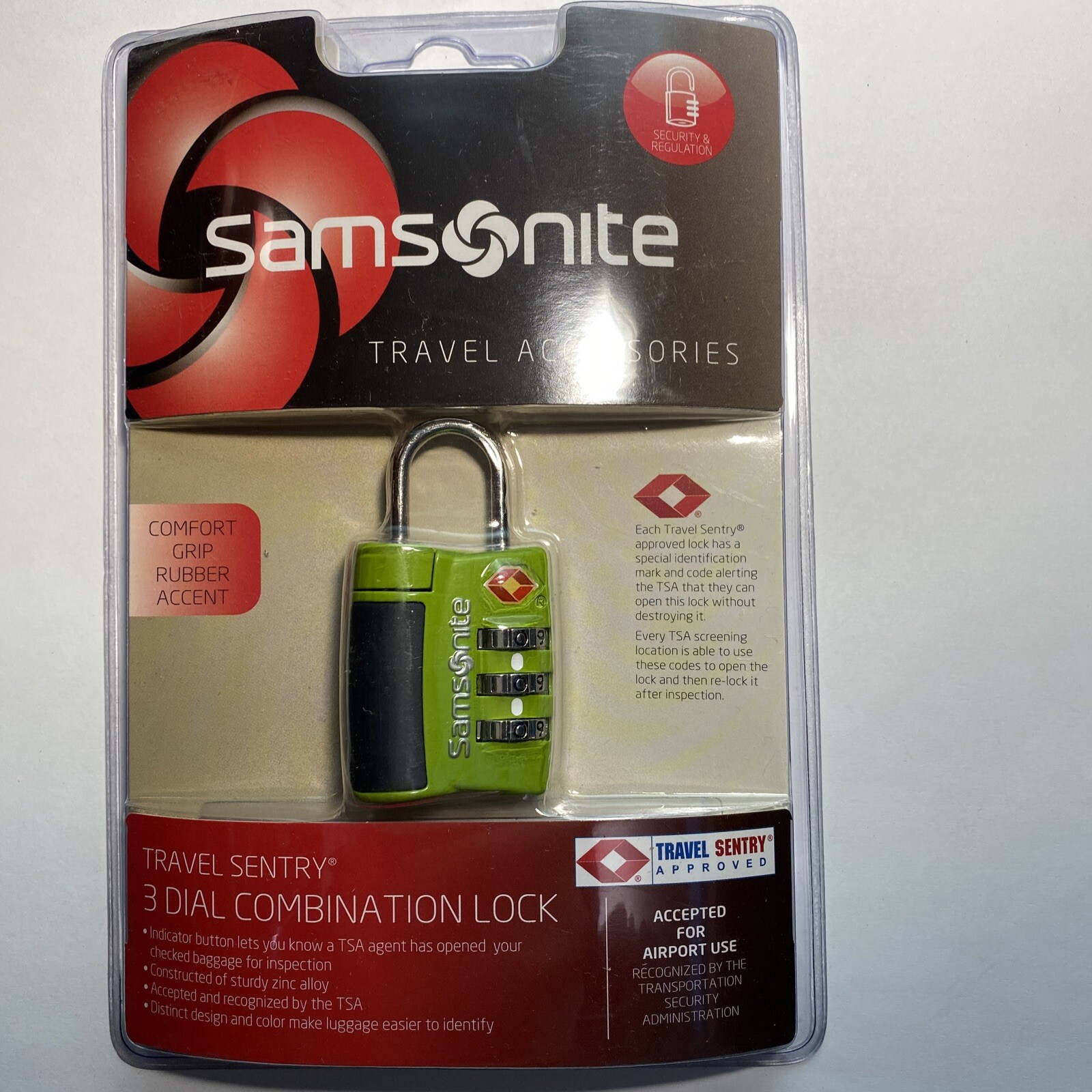 Buy Samsonite Travel Sentry 3 Dial 
