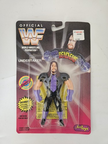 Undertaker Bend ems Action Figure WWF 1995 *RARE* ...