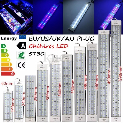 5730 LED Aquarium Beleuchtung Aufsetzleuchte 12-39W Lampe AC100 - 240V 20-80CM
