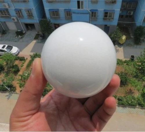 Hot Glow White Jade Stone Glow In The Dark Stone Ball + Stand (50-120MM) - Picture 6 of 20